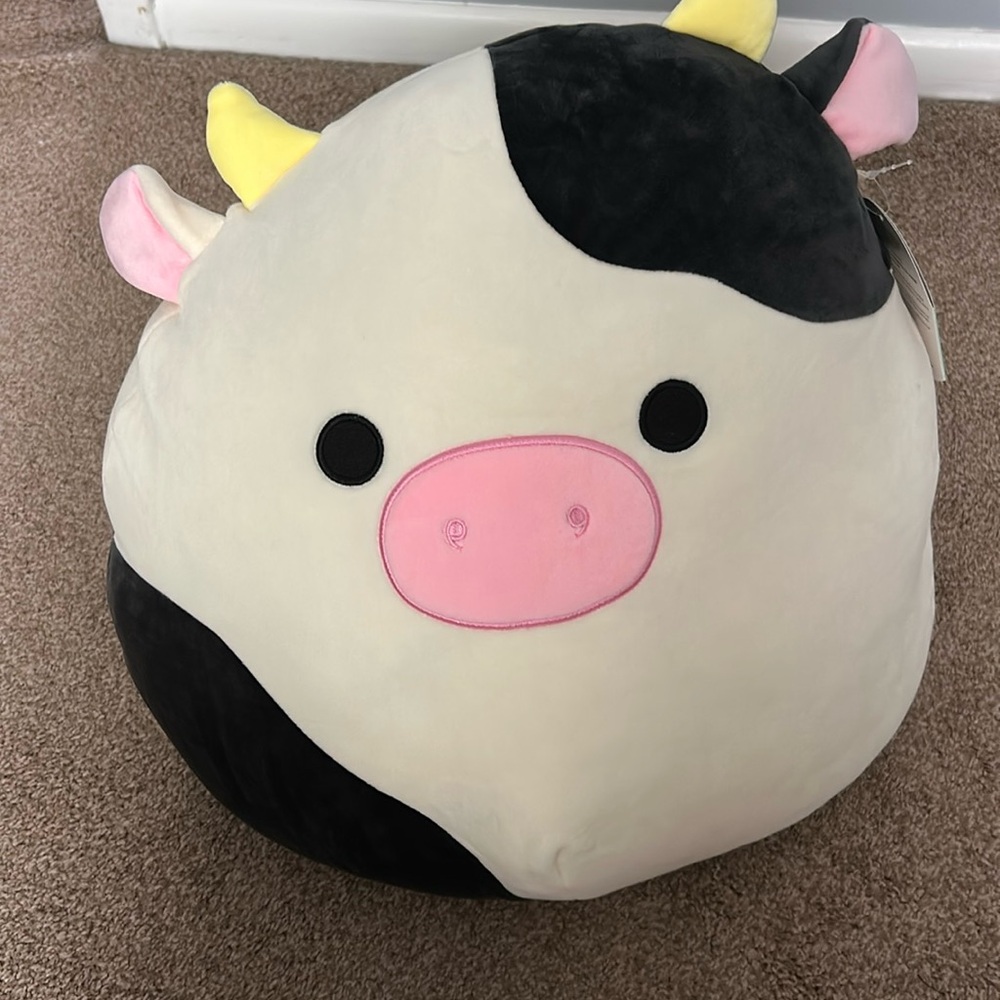 Connor the cow  squishmallow 16 inches new with tags